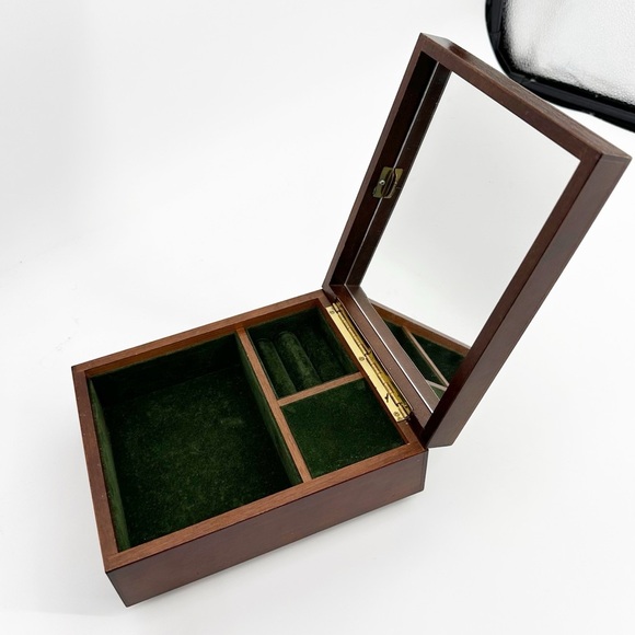 Vintage Wooden Musical Jewelry Box Made In Japan - Picture 3 of 9